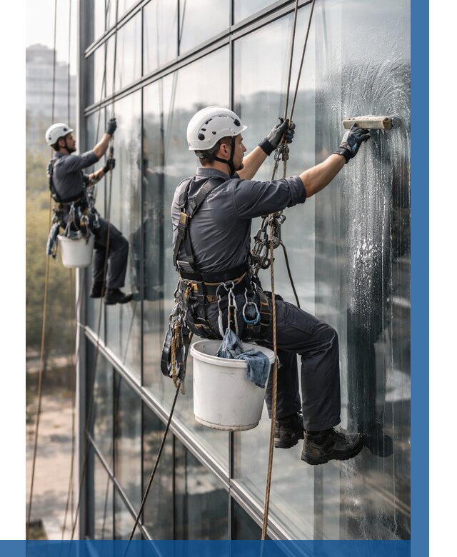 Мойка сплошного остекления в Елизове, заказать от 304 р.| ВЫСОТНИК-Лзв