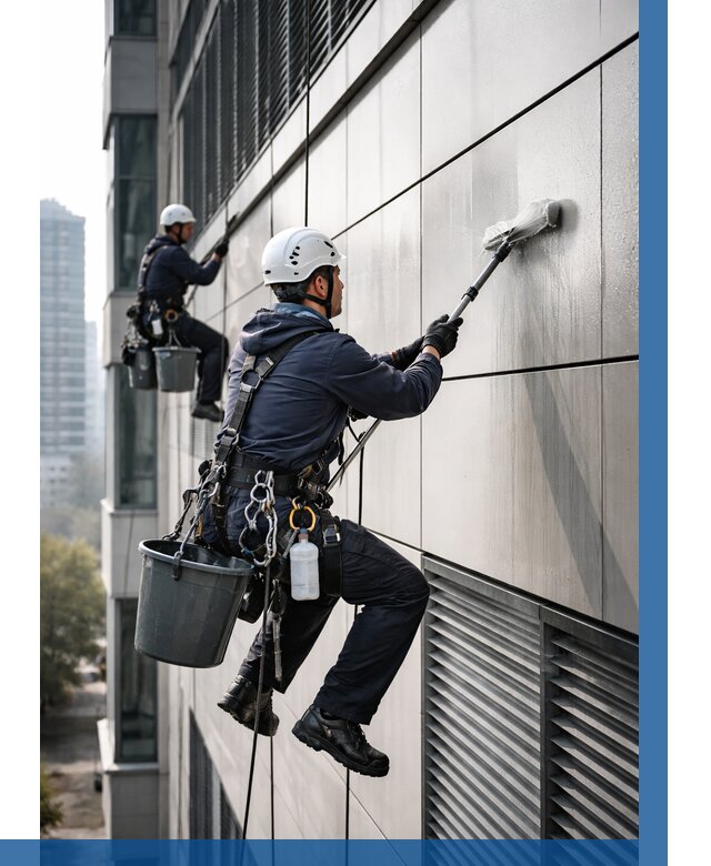 Мойка вентилируемого фасада в Елизове от 253 р. | ВЫСОТНИК-Лзв