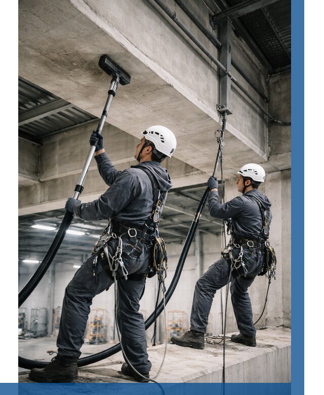 Обеспыливание потолочных конструкций в Елизове от 253 р. |ВЫСОТНИК-Лзв