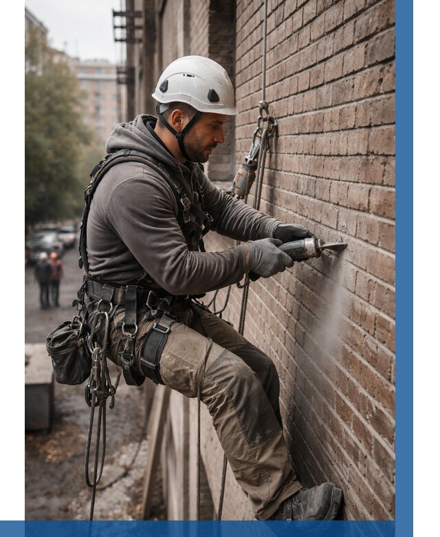 Расшивка кирпичных швов в Елизове от 608 р. | ВЫСОТНИК-Лзв