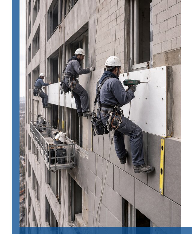 Монтаж фасадных термопанелей высокого качества в Елизове