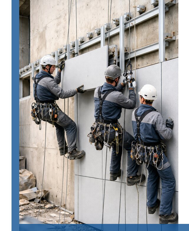 Монтаж вентилируемого фасада в Елизове под ключ с гарантией качества