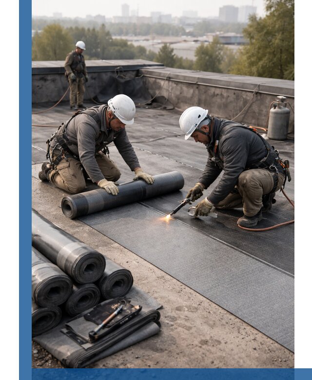 Монтаж мягкой кровли в Елизове профессионально и надежно