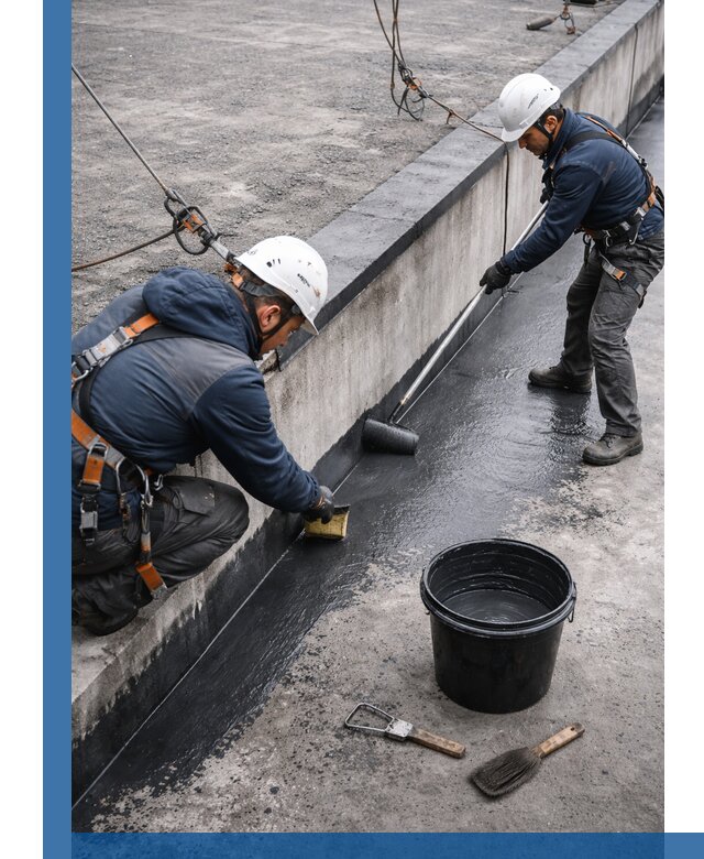 Гидроизоляция кровли жидкой резиной профессионально в Елизове