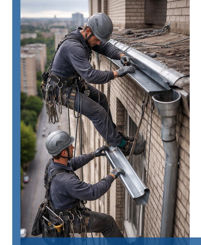 Ремонт водосточных желобов в Елизове, быстро и качественно