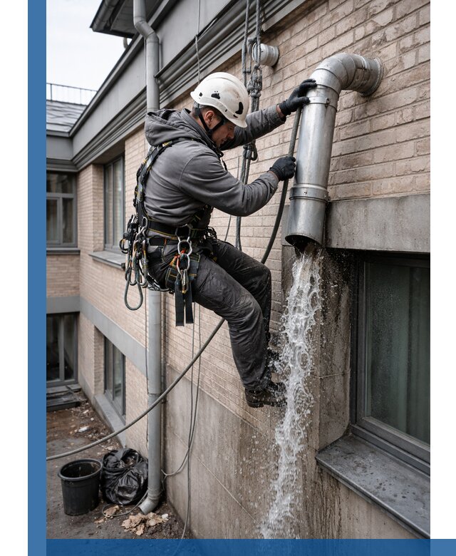 Профессиональная прочистка водосточных труб в Елизове с гарантией