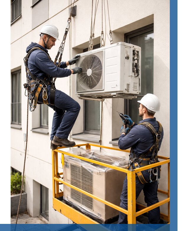 Демонтаж внешнего блока кондиционера в Елизове от 3545 р. | ВЫСОТНИК-Лзв