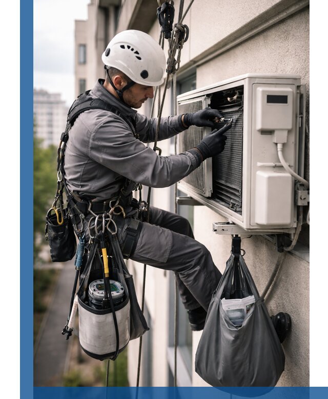 Обслуживание внешнего блока кондиционера в Елизове профессионально