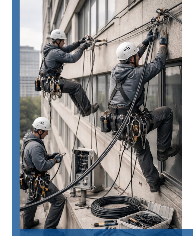 Прокладка оптоволоконного кабеля в Елизове под ключ с тестированием