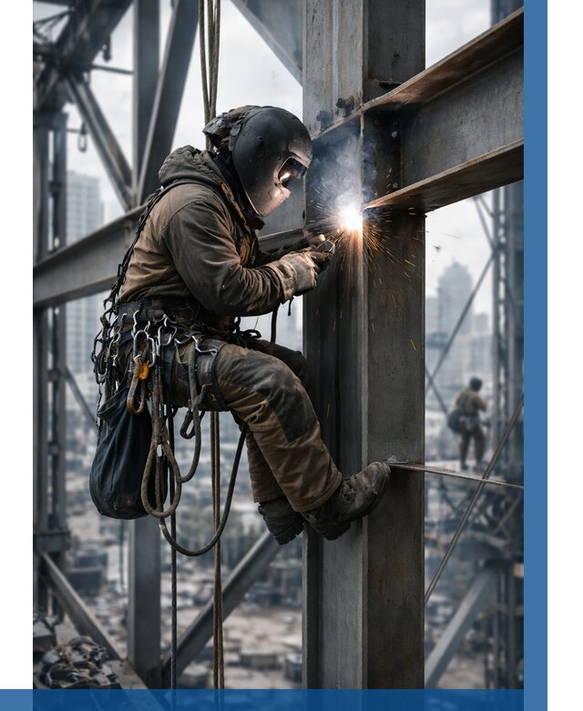 Высотные сварочные работы в Елизове от 3545 р. | ВЫСОТНИК-Лзв