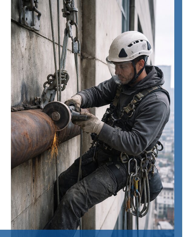 Резка металла на высоте в Елизове по цене от 4558 р. | ВЫСОТНИК-Лзв