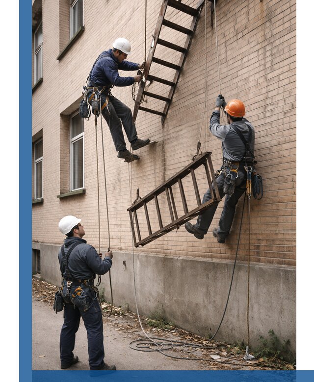Демонтаж пожарной лестницы в Елизове быстро и безопасно