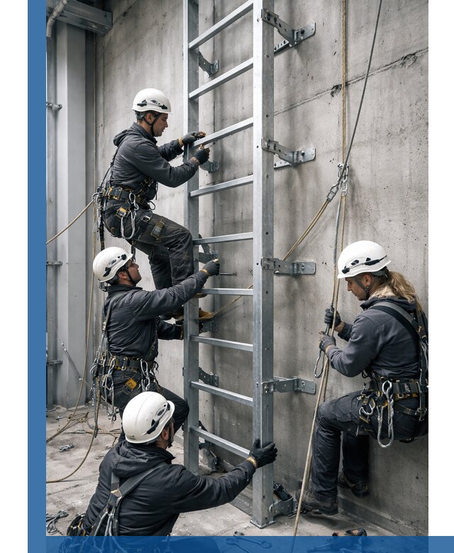 Монтаж металлических лестниц в Елизове под ключ со гарантией