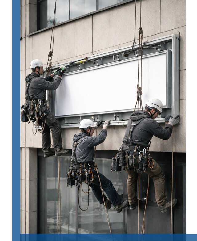 Профессиональный монтаж светового короба под ключ в Елизове