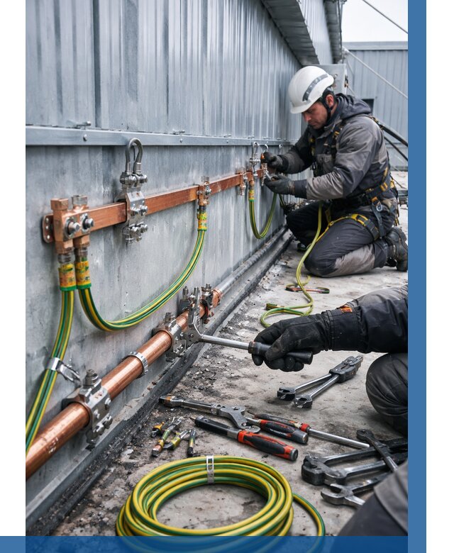 Монтаж заземления здания в Елизове от 25320 р. | ВЫСОТНИК-Лзв