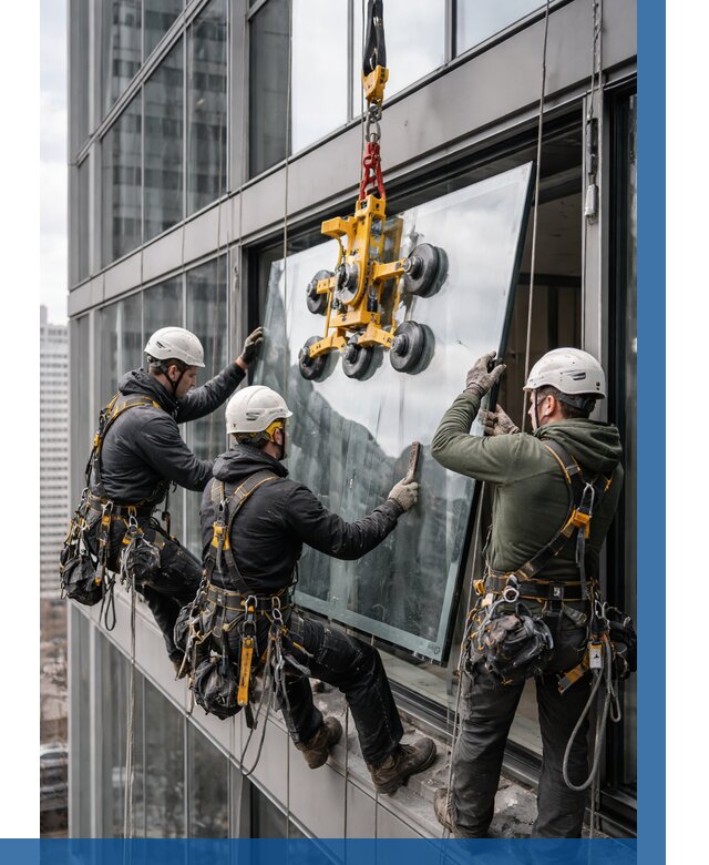 Фасадное остекление зданий под ключ в Елизове от 10128 р. | ВЫСОТНИК-Лзв