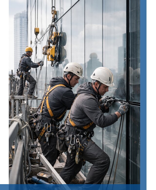 Структурное остекление фасадов в Елизове от 9622 р. | ВЫСОТНИК-Лзв