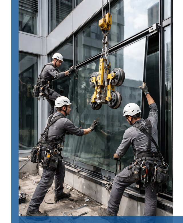 Структурное остекление фасадов в Елизове монтаж и обслуживание