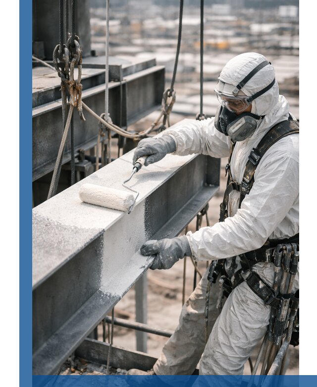 Профессиональная огнезащитная обработка металлоконструкций в Елизове