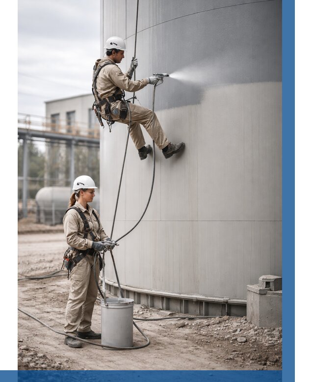 Покраска резервуаров в Елизове от 1215 р. | ВЫСОТНИК-Лзв — заказать