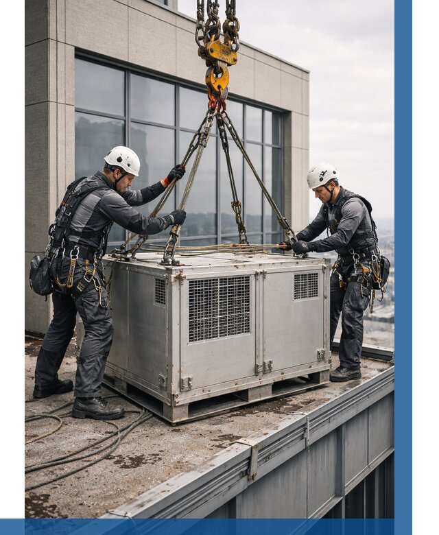 Такелажные работы на высоте в Елизове от 8102 р. | ВЫСОТНИК-Лзв