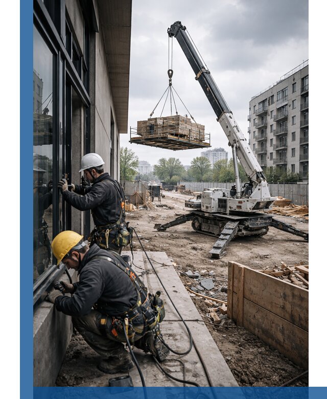 Аренда крана Пионер в Елизове для строительных работ