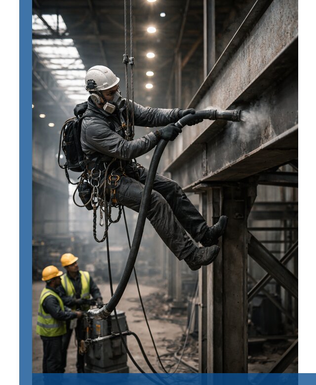 Обеспыливание конструкций в цехах промышленного производства в Елизове