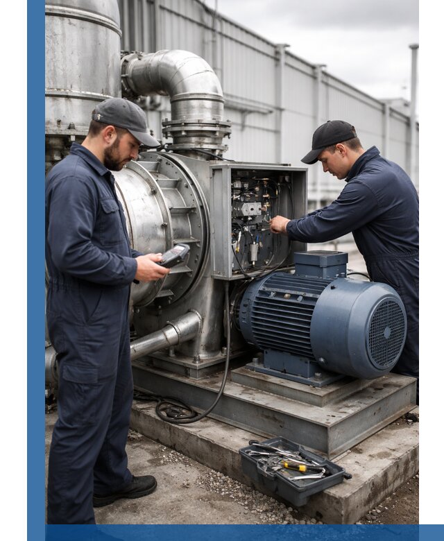 Техническое обслуживание промышленного оборудования в Елизове