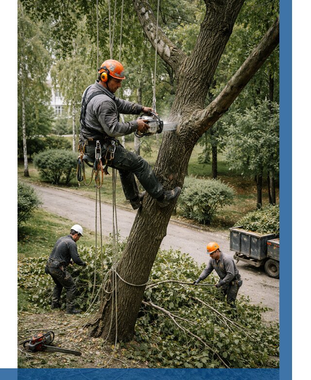 Кронирование деревьев в Елизове от 6583 р. | ВЫСОТНИК-Лзв