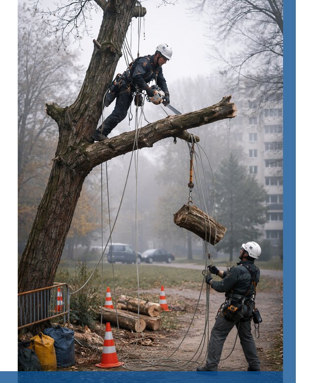 Удаление аварийных деревьев в Елизове от 15192 р. | ВЫСОТНИК-Лзв