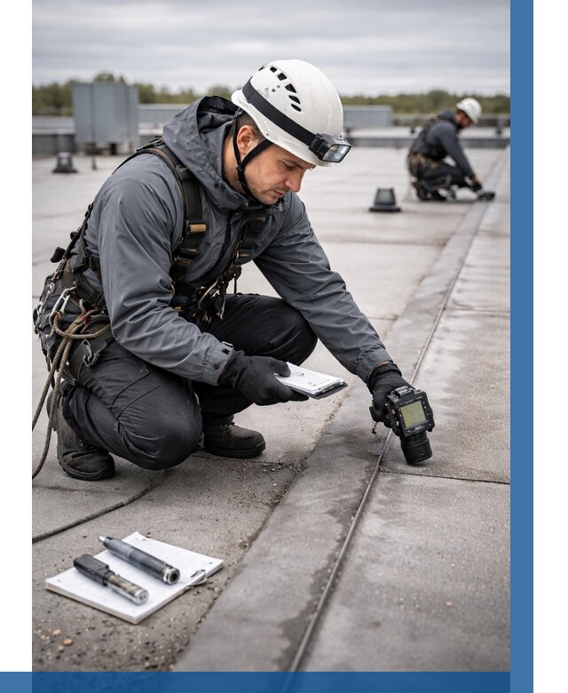 Обследование кровли на протечки в Елизове от 4558 р. | ВЫСОТНИК-Лзв