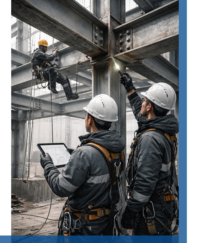 Обследование металлоконструкций в Елизове от 5570 р. | ВЫСОТНИК-Лзв